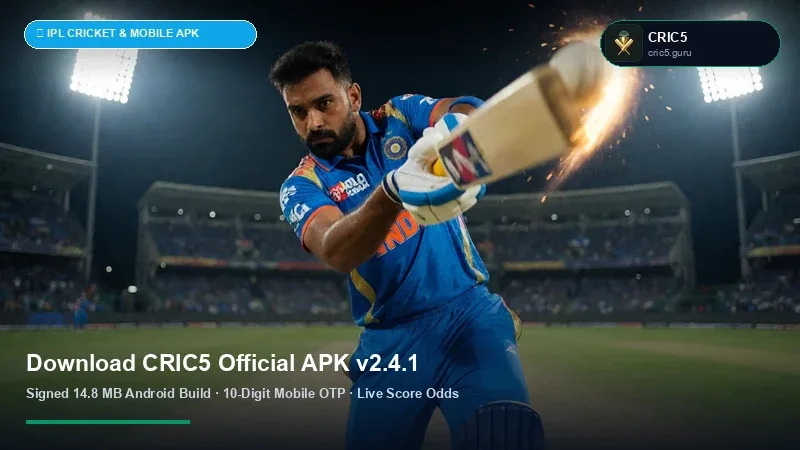 CRIC5 Official Android APK v3.1.2 Download & Installation